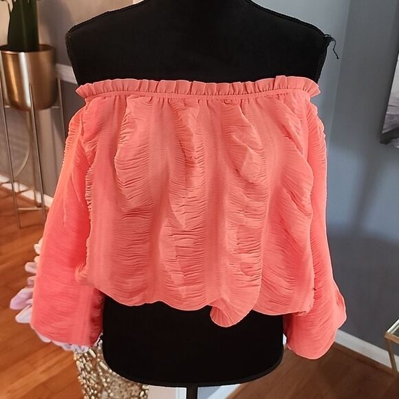 Gracia off the shoulder top sz m - Picture 3 of 7